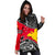 Papua New Guinea Hoodie Dress - Papua New Guinea Flag Fall In The Wave K9 - Polynesian Pride