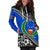 Pohnpei Hoodie Dress - Pohnpei FlagFall In The Wave K9 - Polynesian Pride