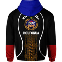 Custom Tonga Mapu A Vaea Hoodie Houfonua Original Style LT8 - Polynesian Pride