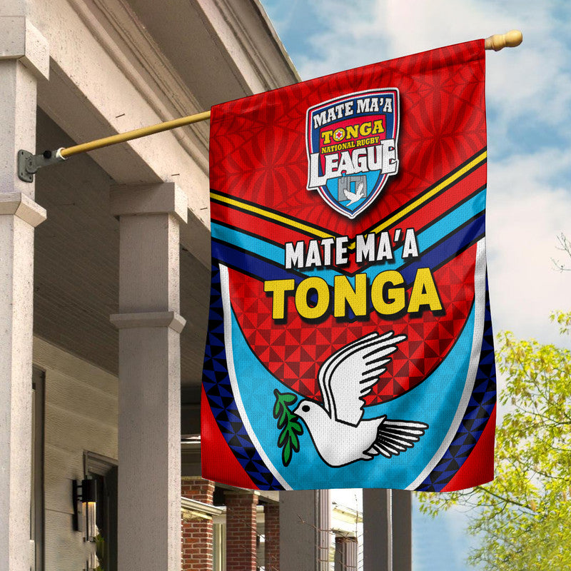 Tonga Mate Ma'a Rugby Flag Jersey LT6 House Flag - Polynesian Pride
