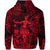 Hawaii Hula Girl Polynesian Hoodie Unique Style Red LT8 - Polynesian Pride