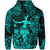 Hawaii Hula Girl Polynesian Hoodie Unique Style Turquoise LT8 - Polynesian Pride