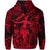 Custom Hawaii Hula Girl Polynesian Zip Hoodie Unique Style Red LT8 - Polynesian Pride