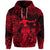 Custom Hawaii Hula Girl Polynesian Hoodie Unique Style Red LT8 - Polynesian Pride