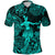 Custom Hawaii Hula Girl Polynesian Polo Shirt Unique Style Turquoise LT8 - Polynesian Pride