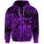 Custom Hawaii Hula Girl Polynesian Zip Hoodie Unique Style Purple LT8 - Polynesian Pride