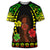 Hawaii Hawaiian Girl Reggae T Shirt Unisex Black - Polynesian Pride