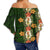 Hawaii - Hula Girl Tropical Style Off Shoulder Waist Wrap Top AH - Polynesian Pride