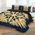 Hawaiian Royal Pattern Quilt Bed Set - Indigo - A3 Style - Polynesian Pride