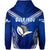 Papua New Guinea PRK Gulf Isou Zip Hoodie Rugby Original Style Blue LT8 - Polynesian Pride