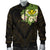 Hawaii Kanaka Maoli Men's Bomber Jacket - Polynesian Gold Patterns Collection Black - Polynesian Pride