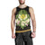 Hawaii Kanaka Maoli Men's Tank Top - Polynesian Gold Patterns Collection - Polynesian Pride