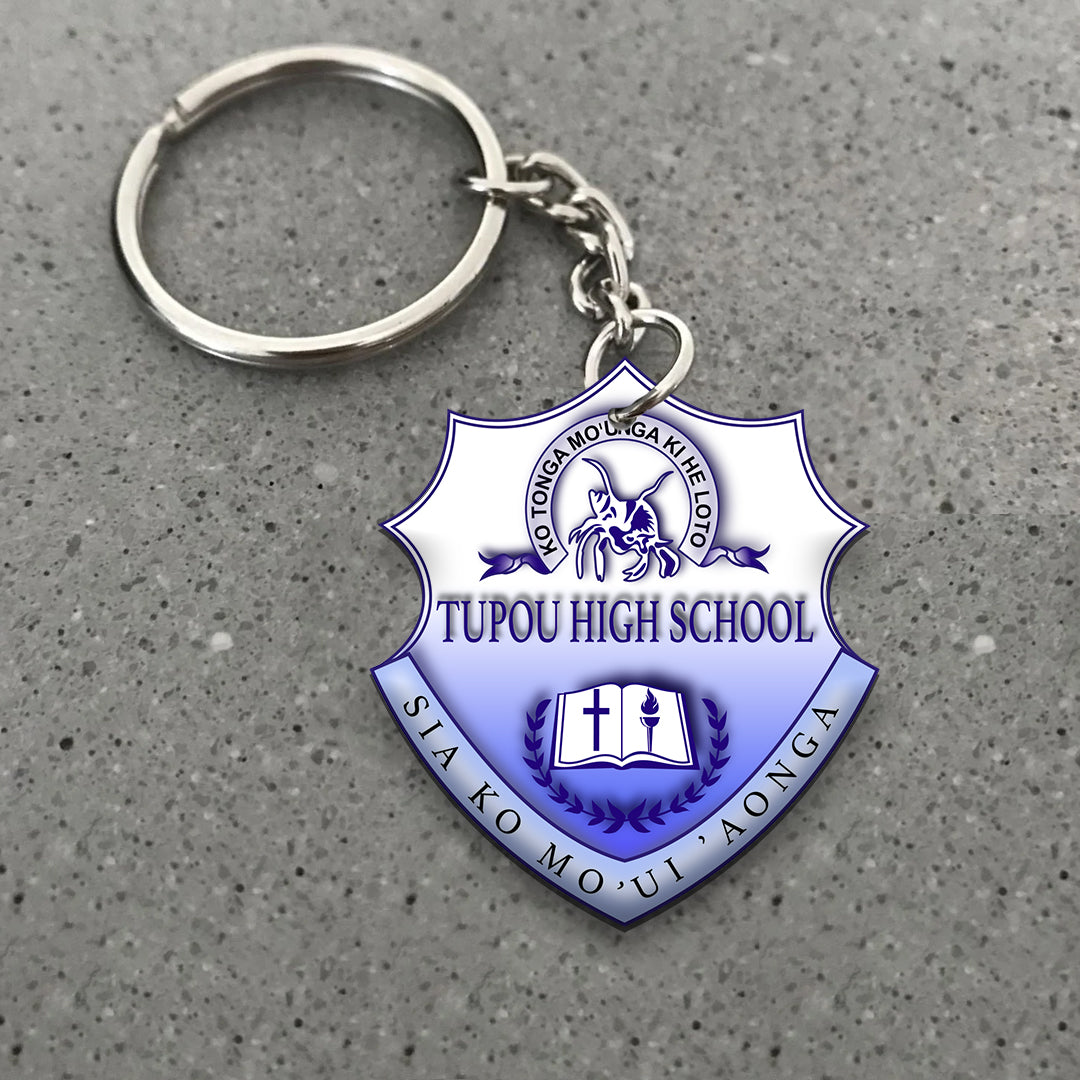 Tonga Tupou High School Keychain LT6 5 - Polynesian Pride
