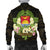 Kiribati Men's Bomber Jacket - Polynesian Gold Patterns Collection - Polynesian Pride