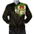 Kiribati Men's Bomber Jacket - Polynesian Gold Patterns Collection - Polynesian Pride