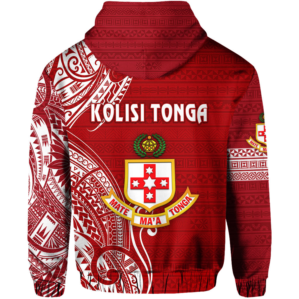 Kolisi Tonga Mate Maa Tonga Zip Hoodie Original LT8 - Polynesian Pride