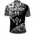 Custom FSM Kosrae Polo Shirt Unique Vibes Black LT8 - Polynesian Pride