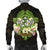 Kosrae State Men's Bomber Jacket - Polynesian Gold Patterns Collection - Polynesian Pride