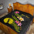 New Caledonia Polynesian Custom Personalised Quilt - Plumeria Tribal - Polynesian Pride