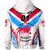 Custom Papua New Guinea Bintangor Goroka Lahanis Zip Hoodie Rugby Original Style White, Custom Text and Number LT8 - Polynesian Pride