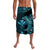 Hawaii Hammerhead Shark Lavalava Polynesian Kakau With Kanaka Turquoise LT14 Turquoise - Polynesian Pride