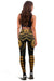 Kakau Hawaiian Polynesian Legging Gold LT6 - Polynesian Pride