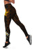 Hawaiian - Hawaii Polynesian Plumeria Ray Leggings - Rise Style - AH Orange - Polynesian Pride