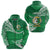 Liahona High School Zip Hoodie Unique Version Green Unisex Green - Polynesian Pride