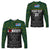 (Custom Personalised) Fiji Lomaiviti Rugby Long Sleeve Shirts Original Style, Custom Text And Number LT8 Unisex Green - Polynesian Pride