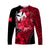 Wallis and Futuna Long Sleeve Shirts Hibiscus Red No.2 Color LT6 Unisex Red - Polynesian Pride