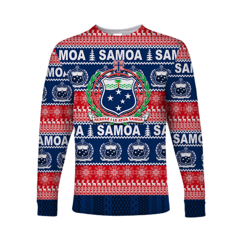 Samoa Christmas Long Sleeve Shirt 2022 LT6 Unisex - Polynesian Pride