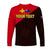 (Custom Personalised) Papua New Guinea And Australia Long Sleeve Shirt LT6 - Polynesian Pride