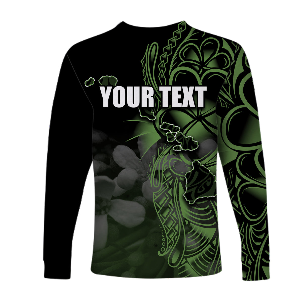 (Custom Personalised) Hawaiian Islands Long Sleeve Shirts Molokai LT6 - Polynesian Pride
