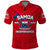 Samoa Independence Polo Shirt 2023 Red Style LT6 Red - Polynesian Pride