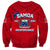 Samoa Independence Sweatshirt 2023 Red Style LT6 - Polynesian Pride