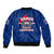 Samoa Independence Bomber Jacket 2023 Blue Style LT6 - Polynesian Pride