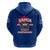 Samoa Independence Hoodie 2023 Blue Style LT6 - Polynesian Pride