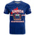 Samoa Independence T Shirt 2023 Blue Style LT6 Blue - Polynesian Pride