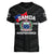 Samoa Independence Women V Neck T Shirt 2023 Black Style LT6 - Polynesian Pride