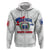 Samoa Independence Hoodie 2023 White Style LT6 - Polynesian Pride