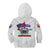 Samoa Independence Kid Hoodie 2023 White Style LT6 Zip Hoodie White - Polynesian Pride