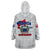 Samoa Independence Wearable Blanket Hoodie 2023 White Style LT6 - Polynesian Pride