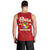 Tonga Independence Men Tank Top 2023 Red Style LT6 - Polynesian Pride