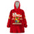 Tonga Independence Wearable Blanket Hoodie 2023 Red Style LT6 One Size Red - Polynesian Pride