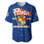 Tonga Independence Baseball Jersey 2023 Blue Style LT6 - Polynesian Pride