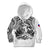 (Custom Personalised) Haiti Kid Hoodie Polynesian Neg Maron White Style LT6 White - Polynesian Pride