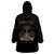 (Custom Personalised) Haiti Wearable Blanket Hoodie Polynesian Neg Maron Black Style LT6 - Polynesian Pride