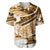 Polynesian Tribal Baseball Jersey Gold LT6 - Polynesian Pride