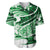 Polynesian Tribal Baseball Jersey Green LT6 - Polynesian Pride