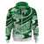 Polynesian Tribal Hoodie Green LT6 - Polynesian Pride